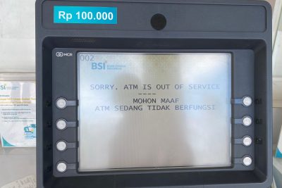 ATM BSI SPBU Kuta Padang 1 atm bsi spbu kuta padang
