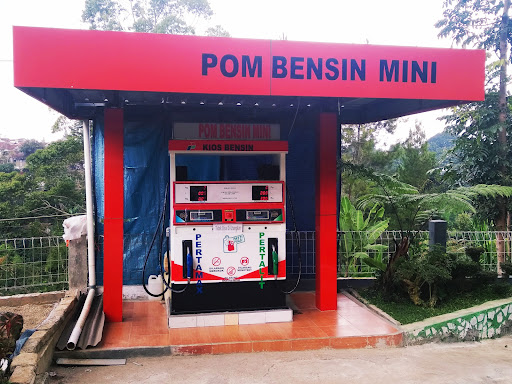 Pom bensin mini Bapak Heri supriatna