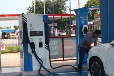 stasiun pengisian bahan bakar umum terbaik di teluknaga